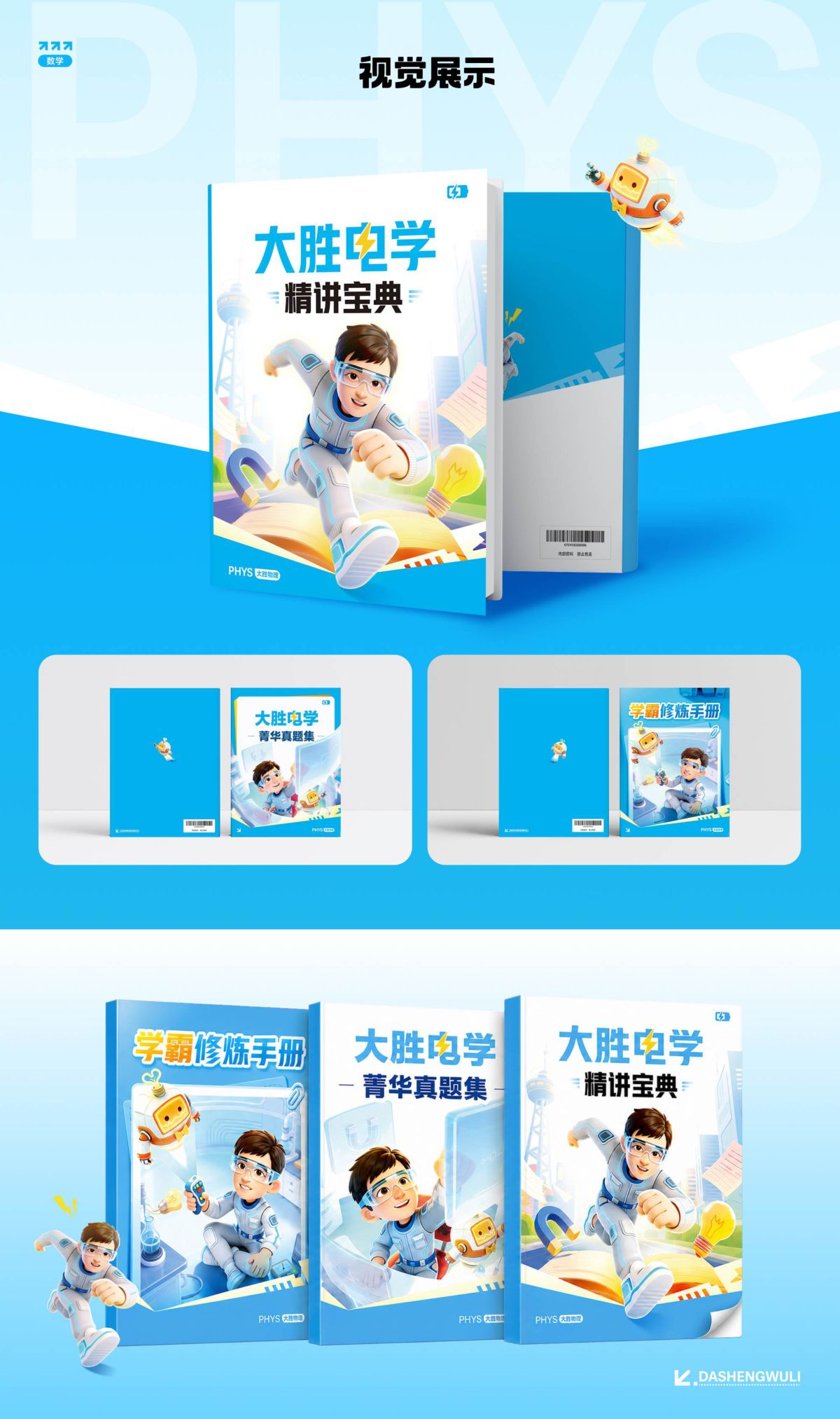 大胜电学物理书系视觉